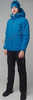 Утеплённая прогулочная лыжная куртка Nordski Montana Blue мужская