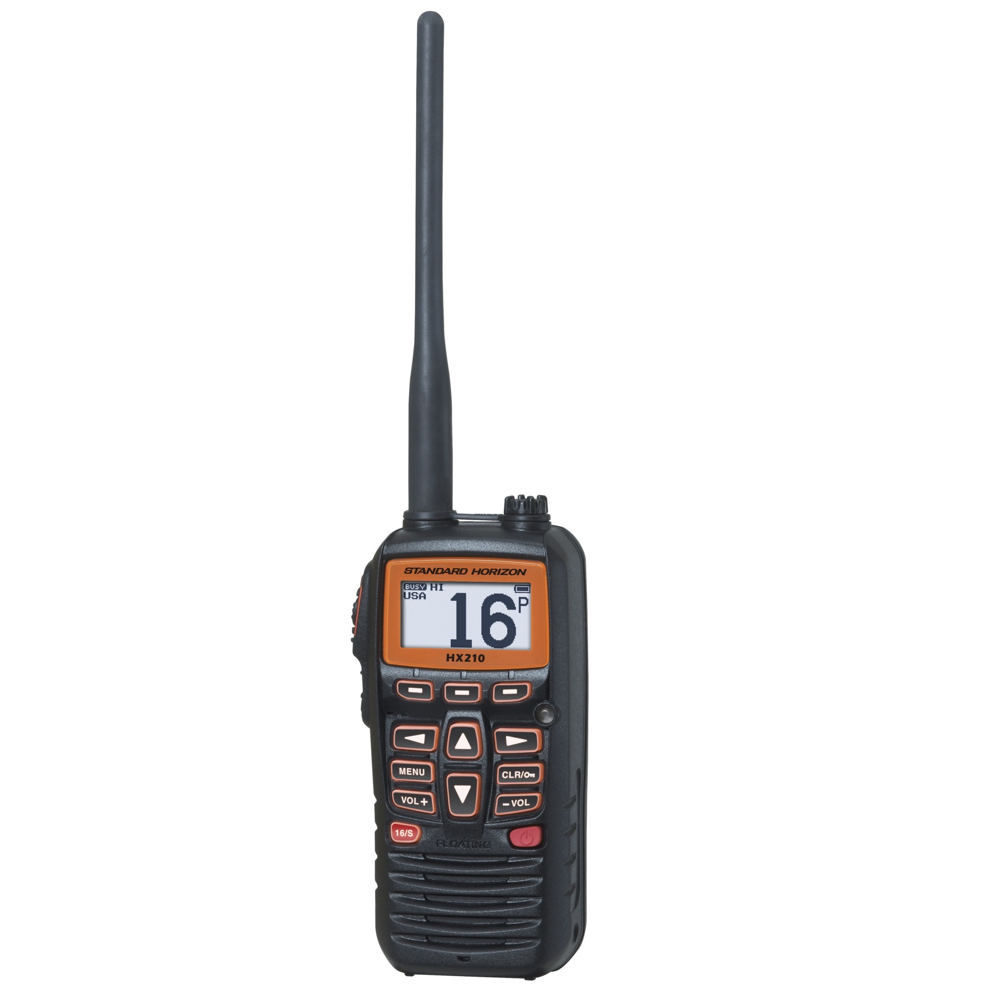 HX210E VHF handheld radio Standard Horizon