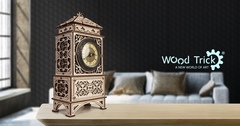 Классические часы от Wood Trick - деревянный конструктор, 3D пазл, Сборная модель