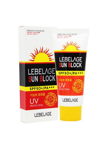 Lebelage Uv Sun Block Spf50+/ Pa+++ солнцезащитный крем для лица