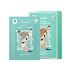 JMsolution Маска тканевая увлажняющая с кактусом – Disney collection moisture cactus mask, 30мл, шт