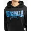 Толстовка Lonsdale Chatsworth Black/Blue