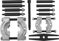 Jonnesway AE310006 Cъемник с сепаратором в наборе, диапазон захватов 30-75 мм, глубина захвата 125 мм 48118