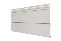 Сайдинг Tecos Premium Корабельный брус Жемчуг 3660х230 мм