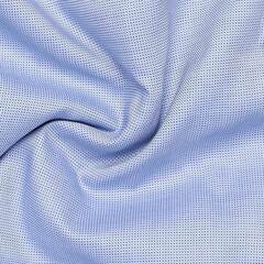 Сорочка мужская Eterna Slim Fit 1160-F170-12 голубая из фактурной ткани