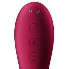 Вакуумный стимулятор с вибрацией Dual Crush Satisfyer