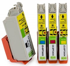 Картридж струйный Cactus CS-EPT2636 26XL черный, голубой, пурпурный, желтый набор (57.2мл) для Epson Expression Home XP-600, 605, 700