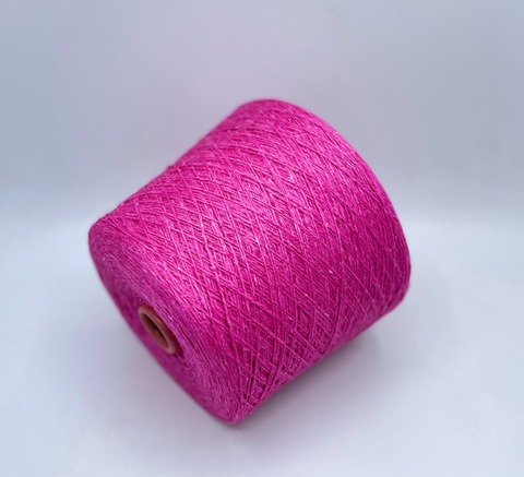 Filcom (пр.Италия), art-Monica 2/11 550м/100гр.80%Буретный шелк 20%Кашемир, цвет-Ярко-розовый арт.28558