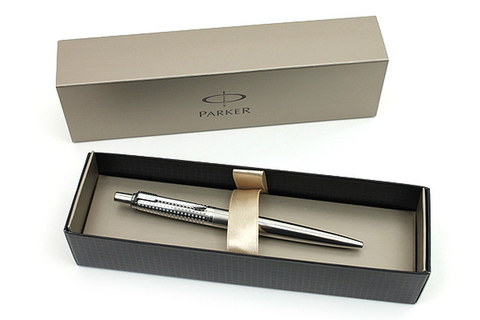 Ручка шариковая Parker Jotter Premium K172 Shiny SS Chiseled (S0908820)