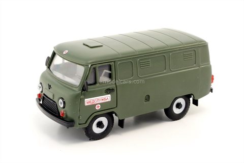 UAZ-3741 Ambulance Medical Assistance 1:43 Agat Mossar Tantal