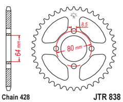 Звезда JT JTR838