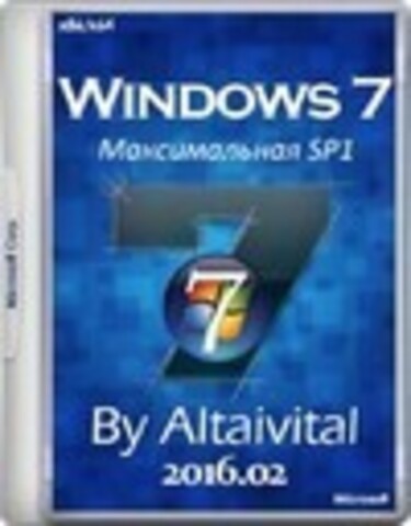 Windows 7 Максимальная SP1 x86/x64 USB by altaivital 2016.02 [2016, RUS]