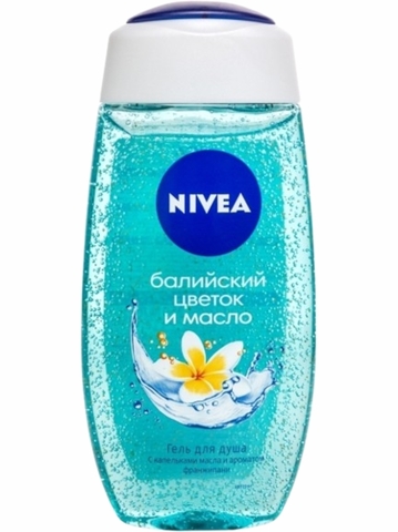 Гель д/душа NIVEA Балийский цветок Масло ГЕРМАНИЯ