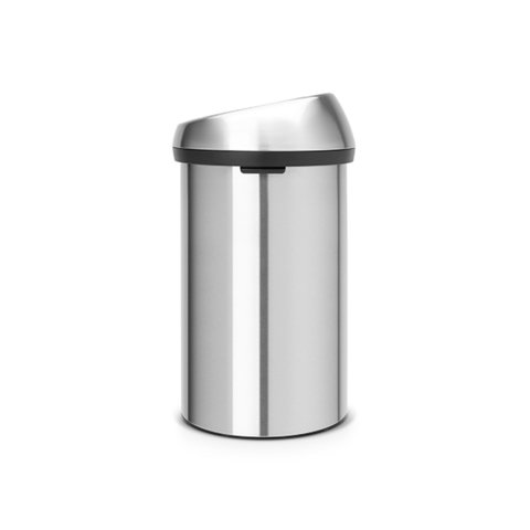 Ведро для мусора Brabantia Touch Bin матовая сталь с защитой от отпечатков пальцев 60л