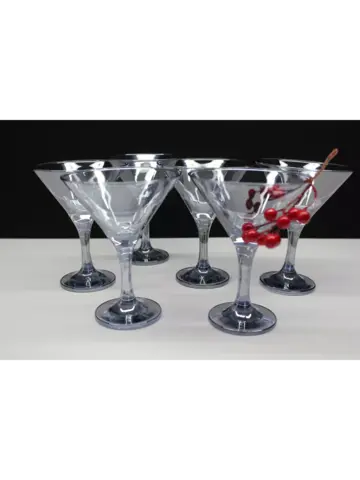 Бокалы для мартини 6 шт по 170 мл " Северное море"