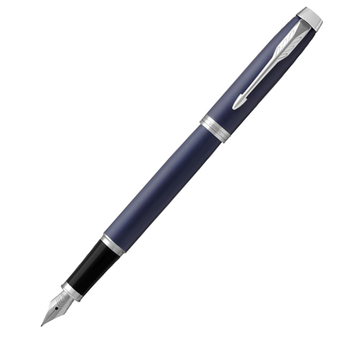 Ручка перьевая Parker IM Core, Matte Blue CT, F (1931647)