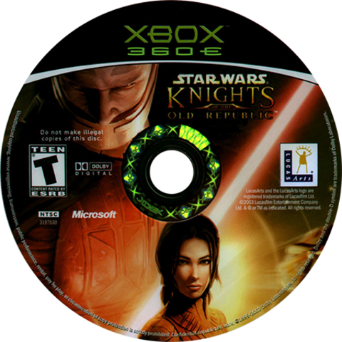 Star Wars - Knights of the Old Republic (XBOX360E) [Xbox 360]