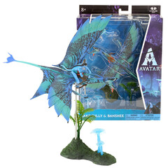 Игрушка Аватар Мир Пандоры - фигурки Джейк Салли и Банши Avatar 2 Mcfarlane