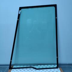 Стекло левой двери верхнее для JCB 3CX/4CX