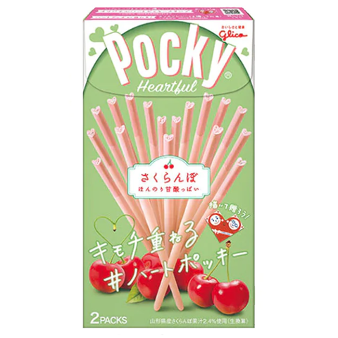 Бисквитные палочки с вишней Pocky, 57,6 гр