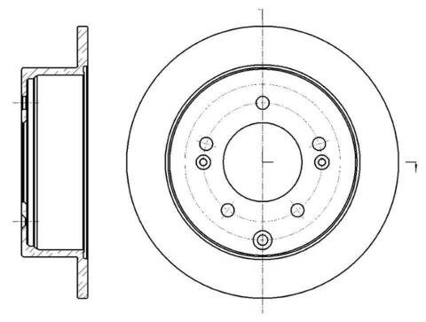 Диск тормозной G-brake  GR-01884