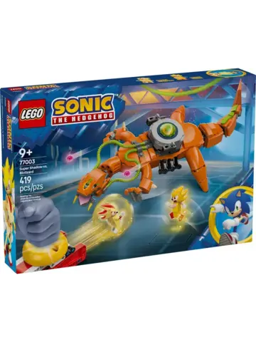 Конструктор Sonic 77003 Супер Шэдоу против Биолизарда