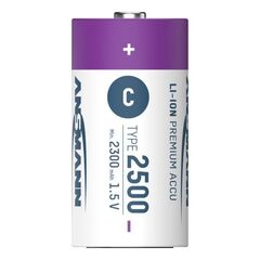 Аккумулятор Baby С/Li-ion ANSMANN 1.5V 2500mAh/2шт