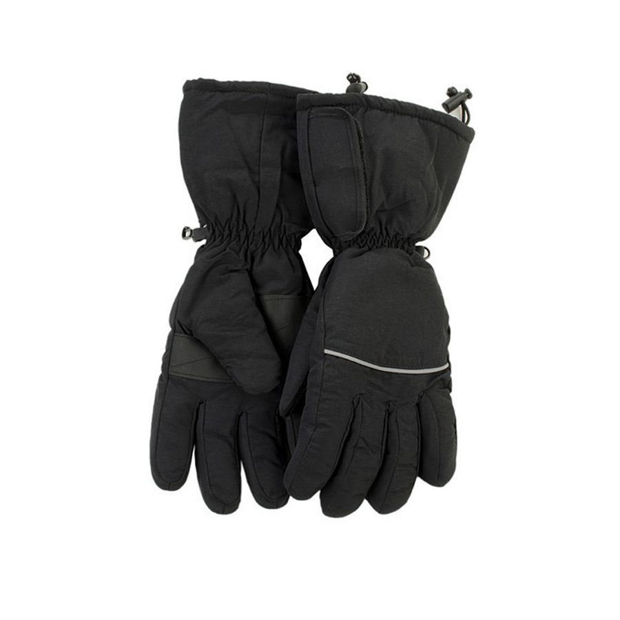 Перчатки снегоходные DUHAN DS-1910 с подогревом (черный-разноцветный)