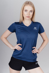 Элитная женская футболка Nordski Оrnament blue W