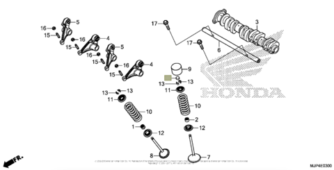 Honda Шайба регулировочная 9.5мм 208 14936-MBB-000