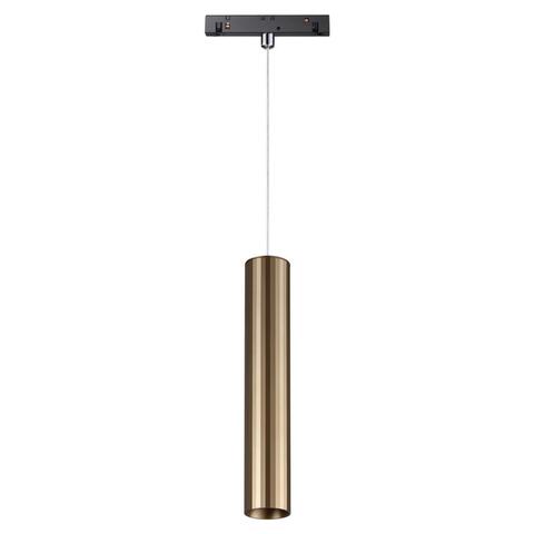 358990 SHINO NT22 046 бронза светлая/черный Трековый светильник для низковольного шинопровода, провод 0,8м IP20 LED 4000K 20W 48V FLUM