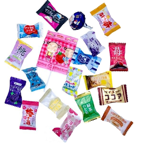 Японские конфеты в ассортименте