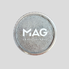 Аквагрим MAG 30 гр перламутровый серебряный