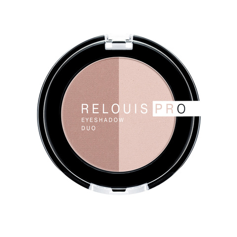 Тени для век  RELOUIS PRO EYESHADOW DUO  тон 101