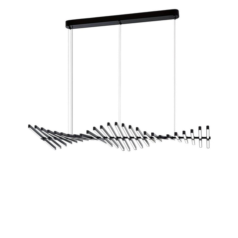 Люстра Rhythm Horizontal Black L152