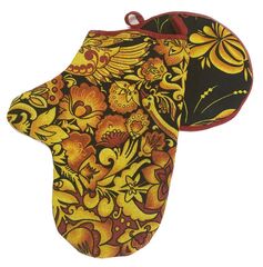 Кухонный набор РОГОЖКА 2 предмета (варежка+прихватка)