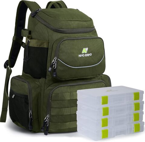 Картинка рюкзак рыболовный Nevo Rhino 9106-NW Army - 14