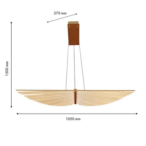 Подвесной светодиодный светильник Favourite Vingar 4380-2P