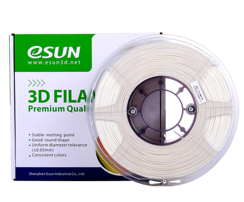 Катушка пластика eSUN eABS MAX, 1.75 мм, 1 кг, белая