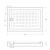 Cezares TRAY-A-AH-15-W TRAY-A-AH-120/80-15-W0 АКРИЛОВЫЙ ПОДДОН