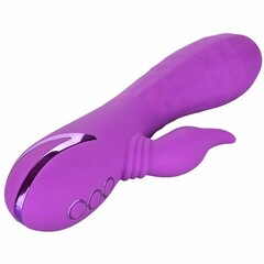 Вибромассажер-кролик CalExotics California Dreaming Valley Vamp с ритмичным стимулятором (12.75x3.75 см)