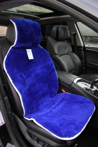 Накидка на пер.сидение 1шт, Цельная шкура (Овчина) Короткий ворс (Австралия)