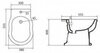 BelBagno BB115B Биде напольное