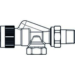 Термостатический вентиль Oventrop A осевой 1/2