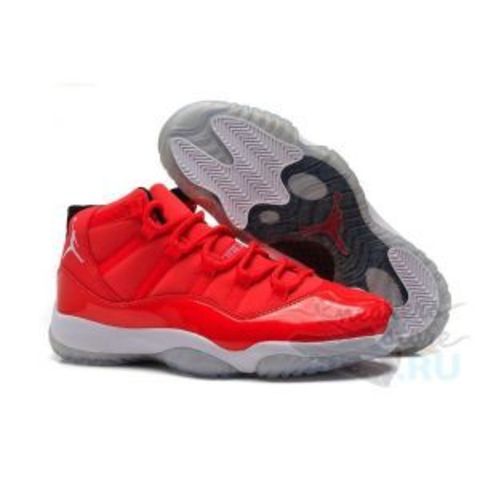 Air Jordan Retro XI (11) "Varsity Red" High (Varsity Red/White)