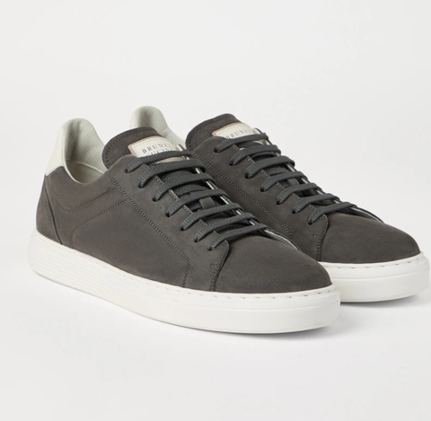 Кеды мужские Brunello Cucinelli, серый