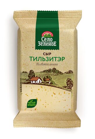 Сыр Село Зеленое Тильзитер 200гр