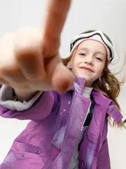 куртка  для девочки  ВК 38120/н/6 ГР