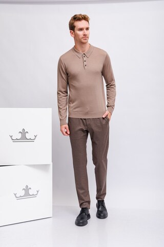 Pal Zileri Поло из тонкой шерсти на пуговицах