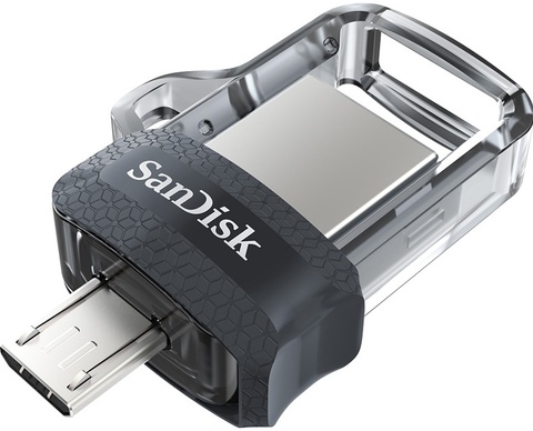 Флеш-накопитель SanDisk 128GB Ultra Dual Drive m3.0 Micro B, USB-A